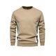 thumbnail image 5 of INSPIRE CHIC Sudadera Casual para Hombre de Cuello Redondo con Manga Larga y Bloque de Color para Entrenamiento M Beige, 5 of 6