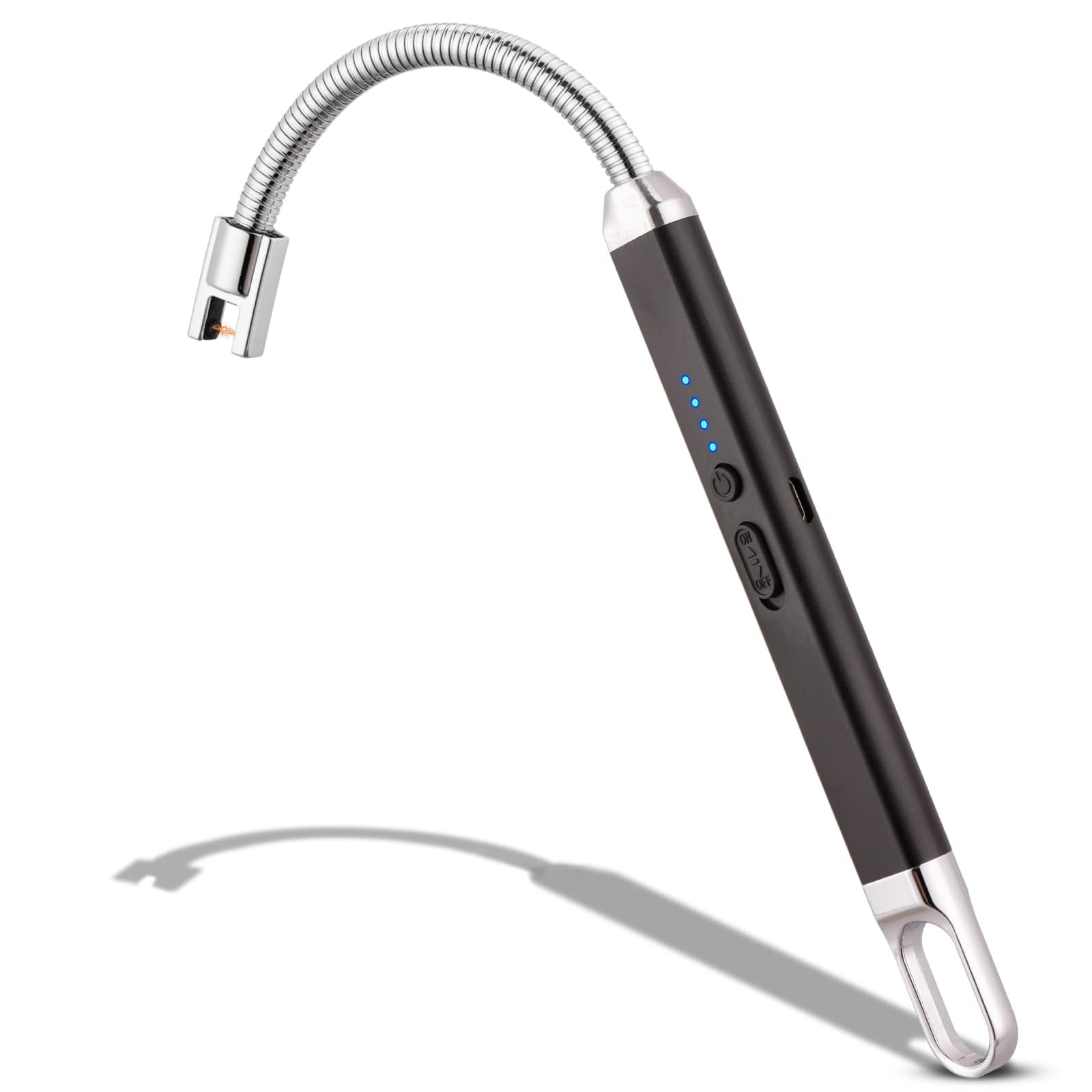 Encendedor Eléctrico Meiruby Recargable Usb Arc Black