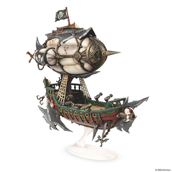 Miniatura Dungeons & Lasers Dirigible 25 cm sin pintar