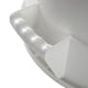 thumbnail image 3 of Contenedor de residuos Winco de 10 galones, resistente, blanco, 3 of 5