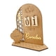 thumbnail image 1 of Calendario De Ramadán De Madera Calendario De Adviento Colgante Decoración Del Hogar Adornos Linterna, 1 of 5
