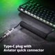 thumbnail image 3 of Cable de teclado GunmJo Pro Custom USB-C a USB-A de 1,5 m, negro, 3 of 6