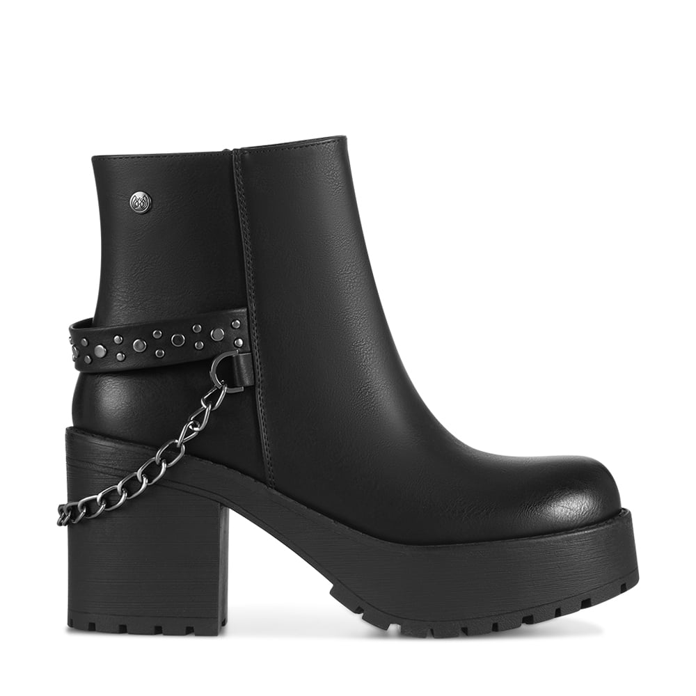 Botín Taco Mujer Urbano Pu Weide Czy567