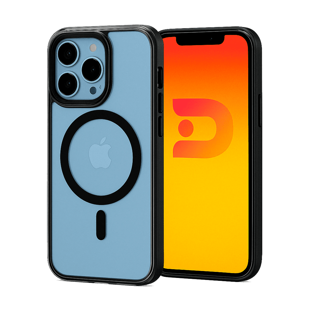 Genérico - Carcasa Magsafe Iphone 13 Pro Negro