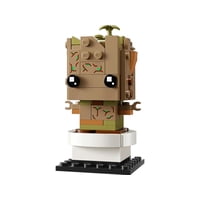 Juguete Lego Brickheadz Potted Groot 40671 Con 113 Piezas