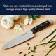 thumbnail image 3 of Cuchillo HENCKELS Statement Santoku, afilado como navaja, filo hueco, 18 cm, 3 of 6