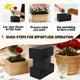 thumbnail image 3 of Espuma Floral QUIXELL-SH – Pack de 4 bloques 23 × 8 × 8 cm, resistente al agua, 3 of 6