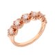 thumbnail image 2 of Anillo Elegant Confetti Paris chapado en oro de 18k, 42 circonitas, banda de 3 mm, 2 of 10