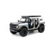 thumbnail image 2 of Auto modelo de fundición Jada 2021 Bronco gris/blanco con capó negro mate, escala 1/24, 2 of 9