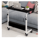 thumbnail image 1 of Mesa Escritorio Ajustable Con Ruedas Auxiliar 60x40x85  NEGRO, 1 of 4