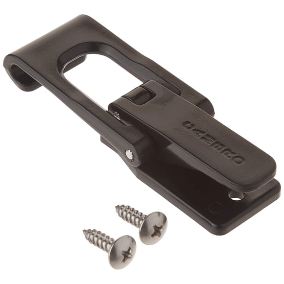Cambro 60264 Pestillo Pequeño de Plástico con 2 Agujeros y 2 Tornillos para Camcarriers
