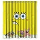 thumbnail image 1 of Cortina de ducha de Bob Esponja con cara de Anime de cartón, juego de cortina de baño con ganchos, tamaño 66 x 72 pulgadas, 1 of 3