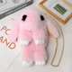 thumbnail image 1 of Cute Plush Rabbit Single Shoulder Bag Crossbody Bags Japanese Bunny Stuffed Rabbit Toy Children School Backpack Kids Gift Toys, 1 of 3