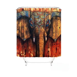 Genérico - Cortina Para Baño Con Forro De Ducha 180 Cm L63