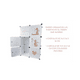 thumbnail image 3 of Organizador infantil modular para closet blanco, 3 of 3