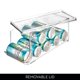 thumbnail image 5 of Organizador de latas iDesign 35 cm transparente, paquete de 2, 5 of 9