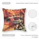 thumbnail image 5 of Calabozos y Dragones Fundas de almohada de terciopelo con tema, regalos de funda de almohada, decoración para el hogar, cojín de lanzar, regalo de cumpleaños para fans y parejas.30*30cm., 5 of 6
