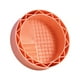 thumbnail image 2 of Limpiador De Brochas De Maquillaje 3 En 1, Organizador De Limpieza Para Almacenamiento, Almohadilla Limpiadora De Brochas, Color Naranja, 2 of 3