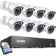 thumbnail image 1 of Sistema de cámara de seguridad ZOSI 8CH 4K PoE con disco duro de 2 TB 8x 5MP, 1 of 9