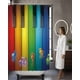 thumbnail image 3 of Cortina de Baño Tela Género + Forro Impermeable, 3 of 6