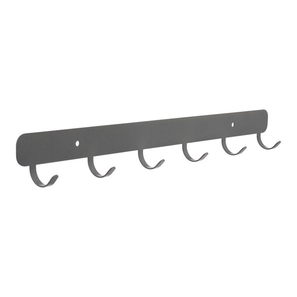 1 Paquete de Perchero de Pared, Gancho de Metal, Perchero para Sombreros, Ganchos de Pared para Colgar en la Entrada, Baño, Dormitorio Gris 6