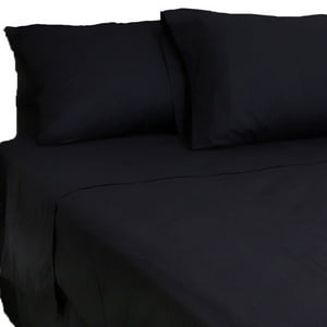 Arthome - Sábana - 1,5 Plazas - Negro -144 Hilos