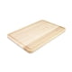 thumbnail image 3 of Tabla de cortar KitchenAid de madera de caucho clásica 12 x 18 pulgadas natural, 3 of 3