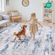 thumbnail image 4 of Alfombra de Área Gent drizz 183x274 cm Lavable – Abstracta, 4 of 9