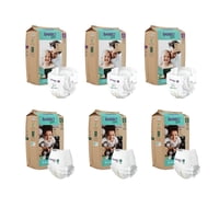 Pack X 6 Pañales Ecológicos Bambo Nature 6 - Xxl Pants + Pañal