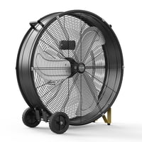 Ventilador De Tambor Industrial Ccgiru 30"" 13000 Cfm De 3 Velocidades