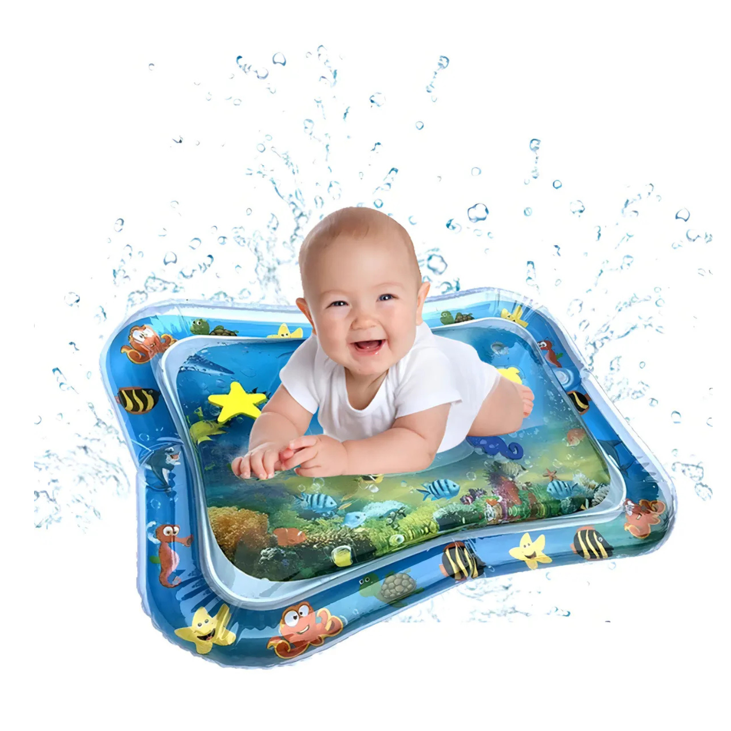 Genérico - Alfombra Didactica Sensorial Con Agua Juego Para Bebe