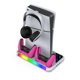 thumbnail image 1 of Estación de Enfriamiento RGB AARONMEI con Ventilador y Cargador Dual para Controles PS5 y PS5 Slim Blanco, 1 of 3