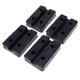 thumbnail image 3 of Almohadillas de Goma para Brazo de Elevación de Coche Equipo Pesado Kit Cuadrado Negro (4 piezas), 3 of 3