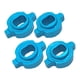 thumbnail image 1 of Paquete De 4 Adaptadores De Conversión De Acoplamiento Para Reemplazo De Coche Zero-Z 1/28 RC Azul, 1 of 3