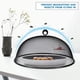 thumbnail image 4 of Cubierta de malla para alimentos, cubierta de malla de acero inoxidable, protector de alimentos, pantalla de malla redonda, carpa para alimentos, cocina, picnic al aire libre, reutilizable, 4 of 7