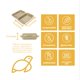 thumbnail image 2 of Recipientes desechables para alimentos Earth's Natural, 9 x 6 unidades, 500 unidades, 2 of 5