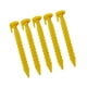 thumbnail image 5 of 5 Uds. Estacas Para Tienda De Campaña, Clavijas Para El Suelo, Tiendas De Campaña, Clavos Para Lona, Clavijas Para Tienda, Clavo Para El Suelo, 20cm, Amarillo Dentado, 5 of 5