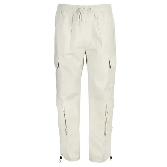 Pantalón Cargo Hombre Beige Bolsillos Laterales Whatup