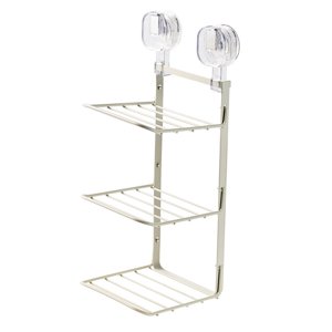 Bothyi - Bandeja De Preparación De Alimentos Estantes De Drenaje De Cocina Montados En La Pared Estante De Preparación De Platos Blanco