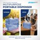 thumbnail image 5 of Dispensador de agua HYDRAFITT de 4,2 litros, a prueba de fugas, libre de BPA, 5 of 8