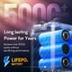 thumbnail image 5 of Batería de litio LiFePO4 GOLDENMATE 12V 10Ah 5000+ ciclos IP67, 5 of 9