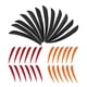 thumbnail image 5 of 36 Uds. Flecha De Tiro Con Arco De 3 Pulgadas Plumas De Pavo Fletchings Paletas Caza Al Aire Libre C, 5 of 5