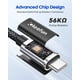 thumbnail image 4 of Cable USB C CLEEFUN de carga rápida de 3 pies y 5 unidades para iPhone Samsung, 4 of 7