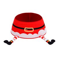 Magideal - Falda De De Navidad, Alfombrilla Para De Navidad, Falda, Anillo De De Navidad Para Decoración De Hotel, Año Nuevo, Hogar, Exterior E Papá Noel