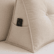thumbnail image 2 of Cojín Respaldo Comfort para Cama Plaza y Media en Lino Afelpado Beige, 2 of 3