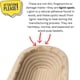 thumbnail image 4 of Cesta para hacer pan Bulka, grande, redonda, 9, 1 kg, pulpa de madera, 4 of 9