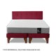 thumbnail image 4 of Respaldo BEST Tela Velvet burdeo 2 Plazas, 4 of 4