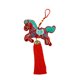 thumbnail image 5 of Adorno De Caballo De A?o Nuevo Chino, Decoración Del Festival De Primavera Para Oficina, Sala De Estar, Borlas, Caballo Rojo Corriendo, 5 of 5