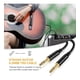 thumbnail image 2 of Cable Jack Plug 6.3 Mm Mono Guitarra Amplificador 1.5 Mts, 2 of 3
