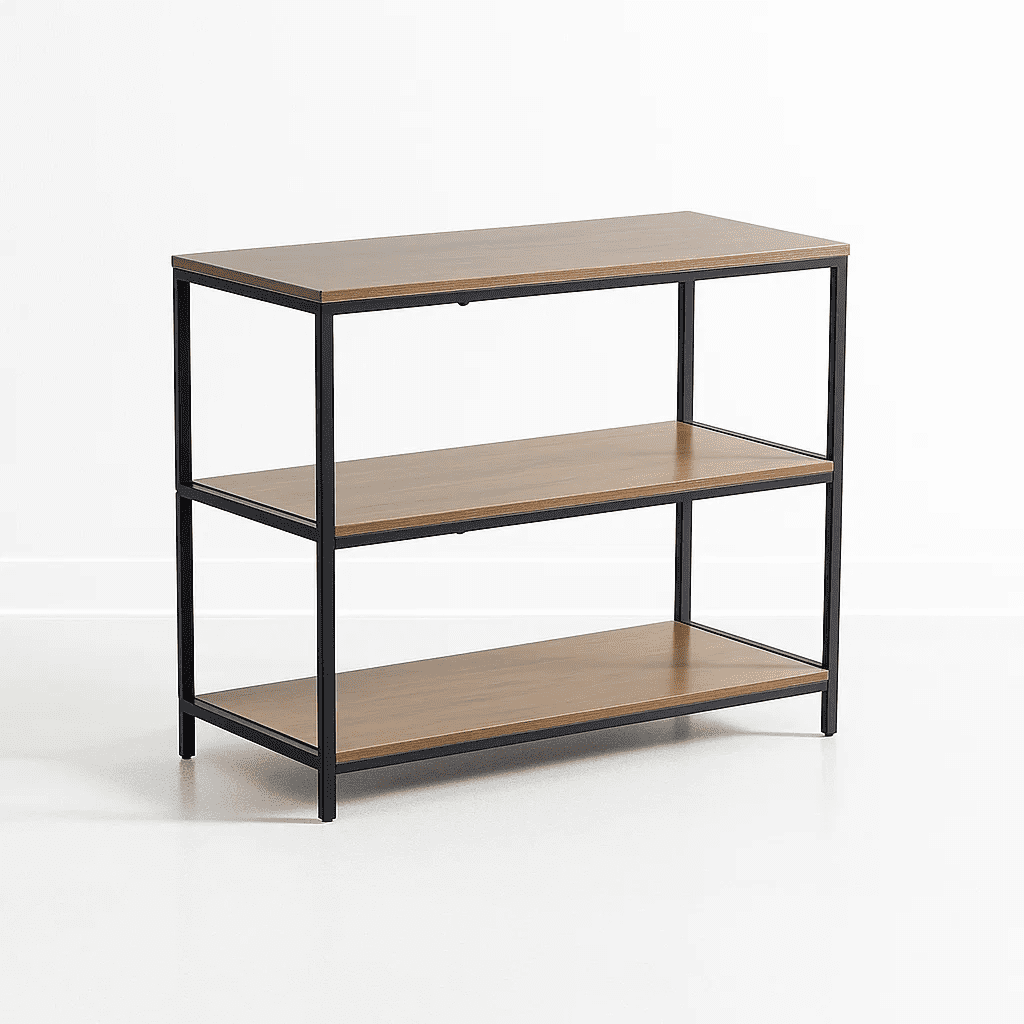 Klik Muebles - Arrimo Tres Niveles Madera Grisácea